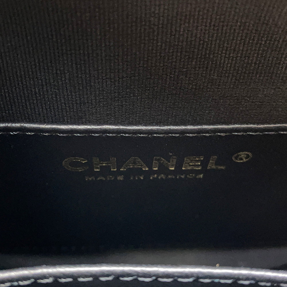 CHANEL Matelasse Heart Shape Bag BlackAS3191 Lambskin Size Large