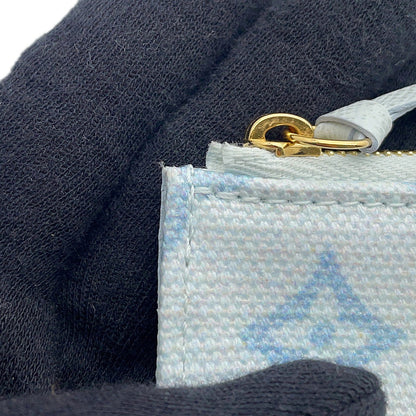 LOUIS VUITTON Portefeuille Victorine Blue CourrierM27682 Monogram Origin