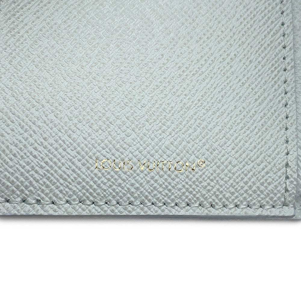 LOUIS VUITTON Portefeuille Victorine Blue CourrierM27682 Monogram Origin