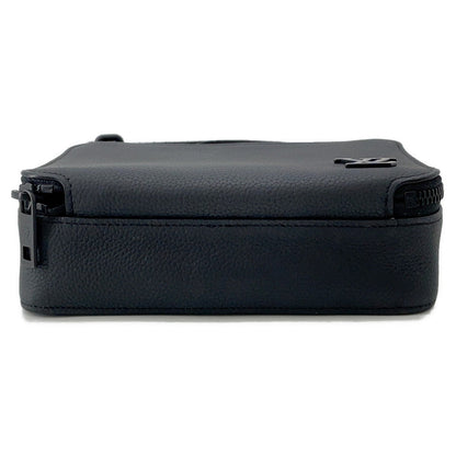 LOUIS VUITTON Alpha Wearable Wallet NoirM59161 Grained Calf Leather LV Aerogram