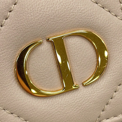 Dior Caro Macrocannage Backpack PowderBeigeM6301UNOZ Lambskin Size Medium