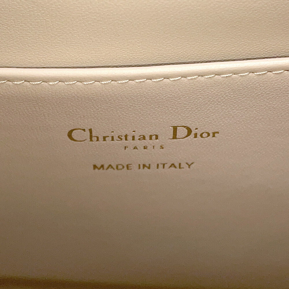 Dior Caro Macrocannage Backpack PowderBeigeM6301UNOZ Lambskin Size Medium