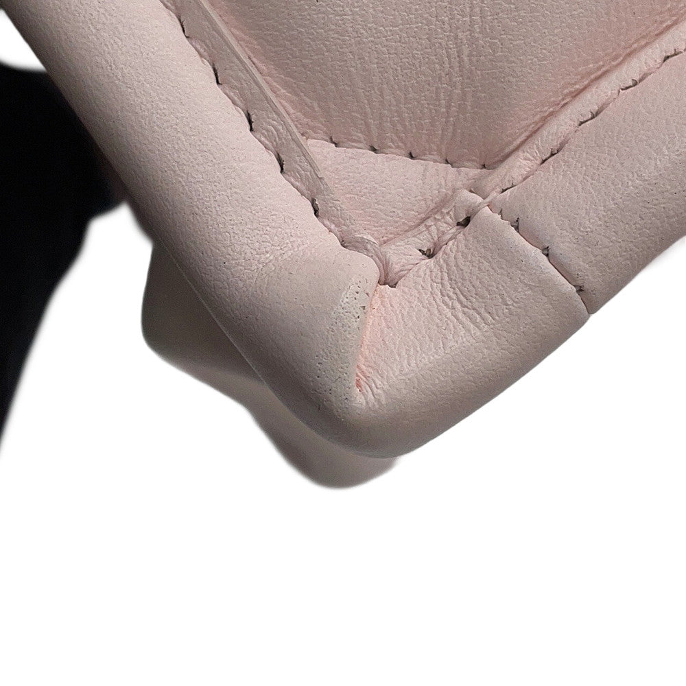 Dior Macrocannage Book Tote 2WAY Powder PinkS5573OWHP Calf Leather Size Mini