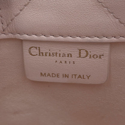 Dior Macrocannage Book Tote 2WAY Powder PinkS5573OWHP Calf Leather Size Mini
