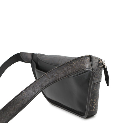 Berluti Calligraphy Rider Bumbag Black Leather