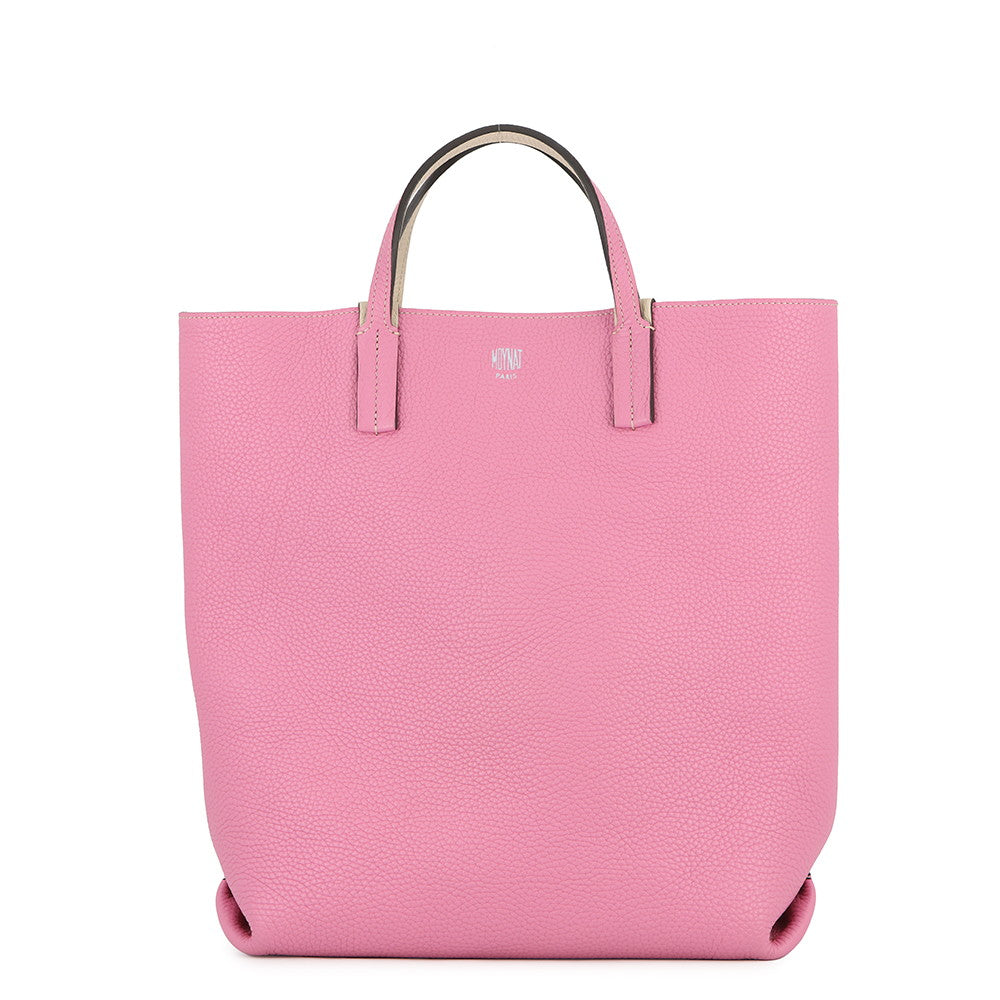 MOYNAT Moynat Quattro Reversible Tote Bag Beige/Pink Leather