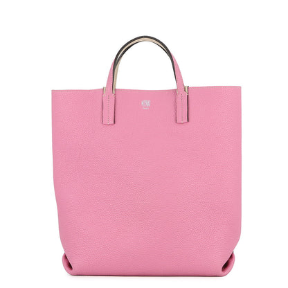 MOYNAT Moynat Quattro Reversible Tote Bag Beige/Pink Leather