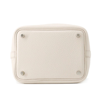 HERMES Picotin Lock Beton Taurillon Clemence Size PM