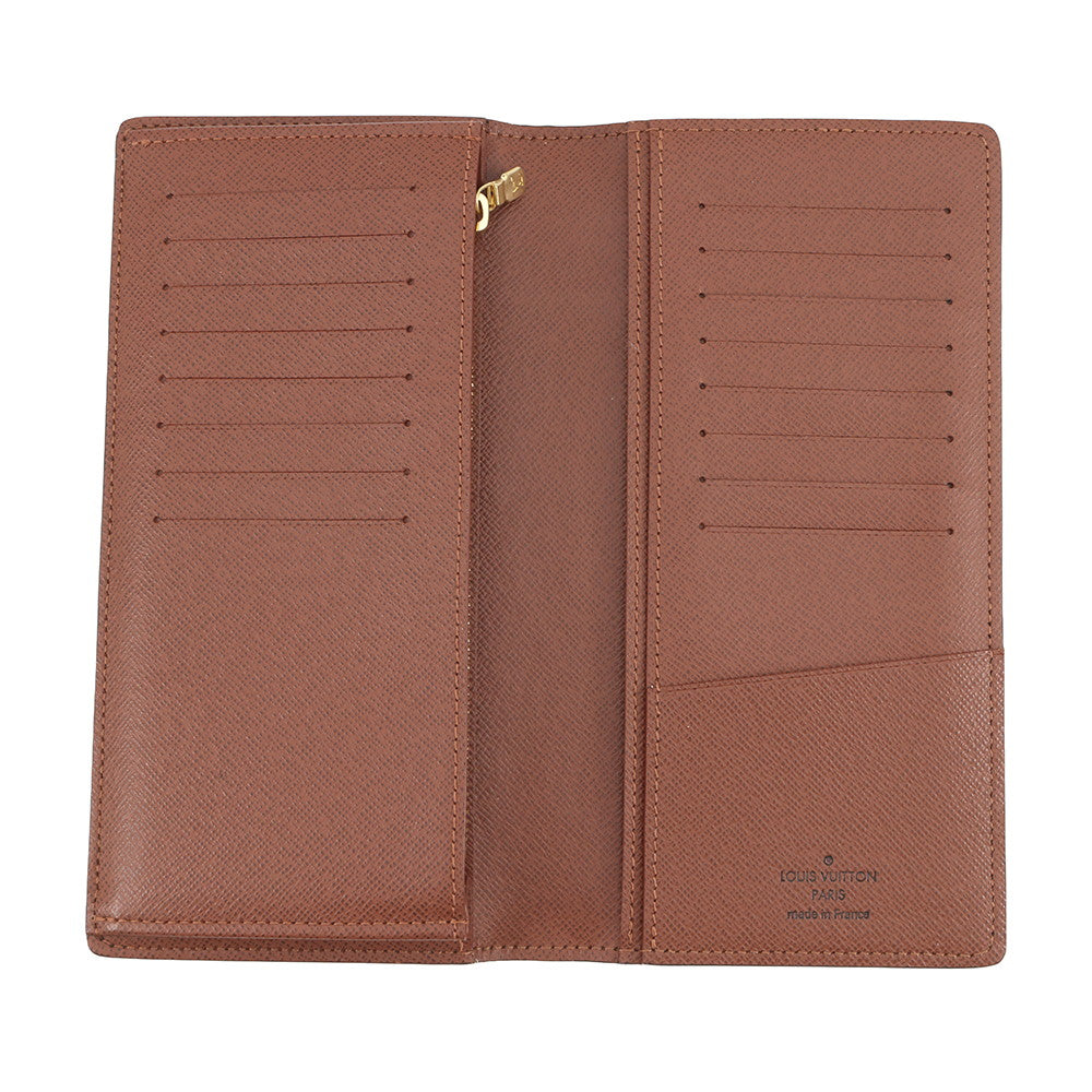 LOUIS VUITTON Portefeuille Brazza BrownM66540 Monogram