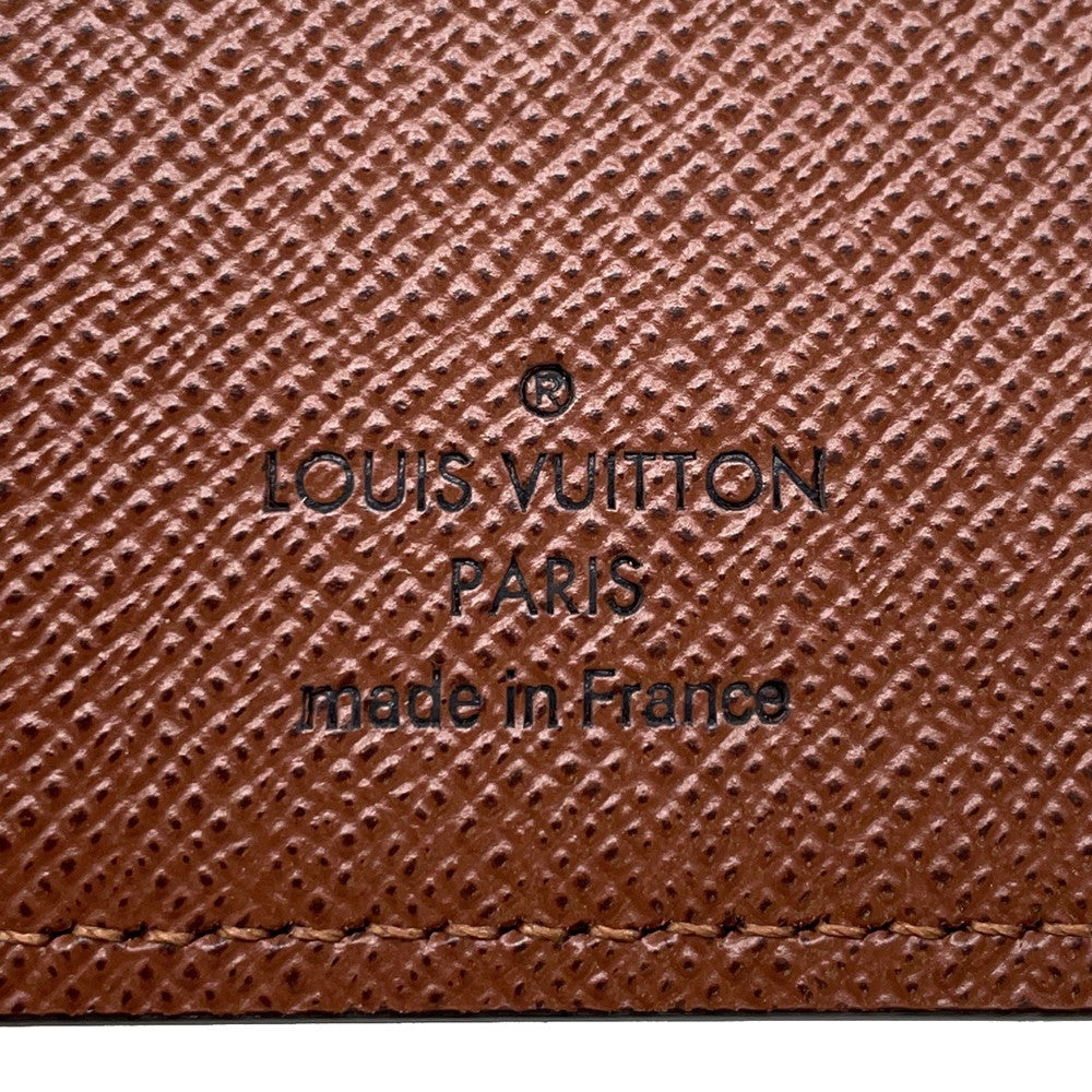 LOUIS VUITTON Portefeuille Brazza BrownM66540 Monogram