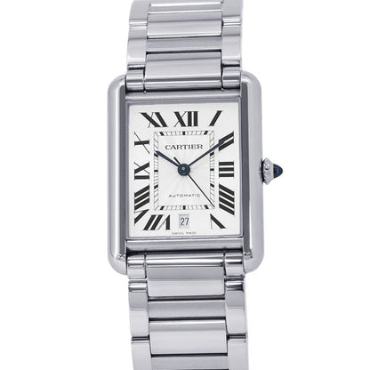 CARTIER tank mast XL H41mmxW31mm Stainless Steel Silver DialWSTA0053