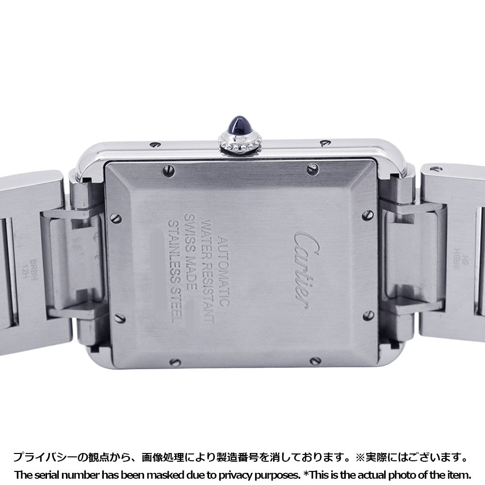 CARTIER tank mast XL H41mmxW31mm Stainless Steel Silver DialWSTA0053