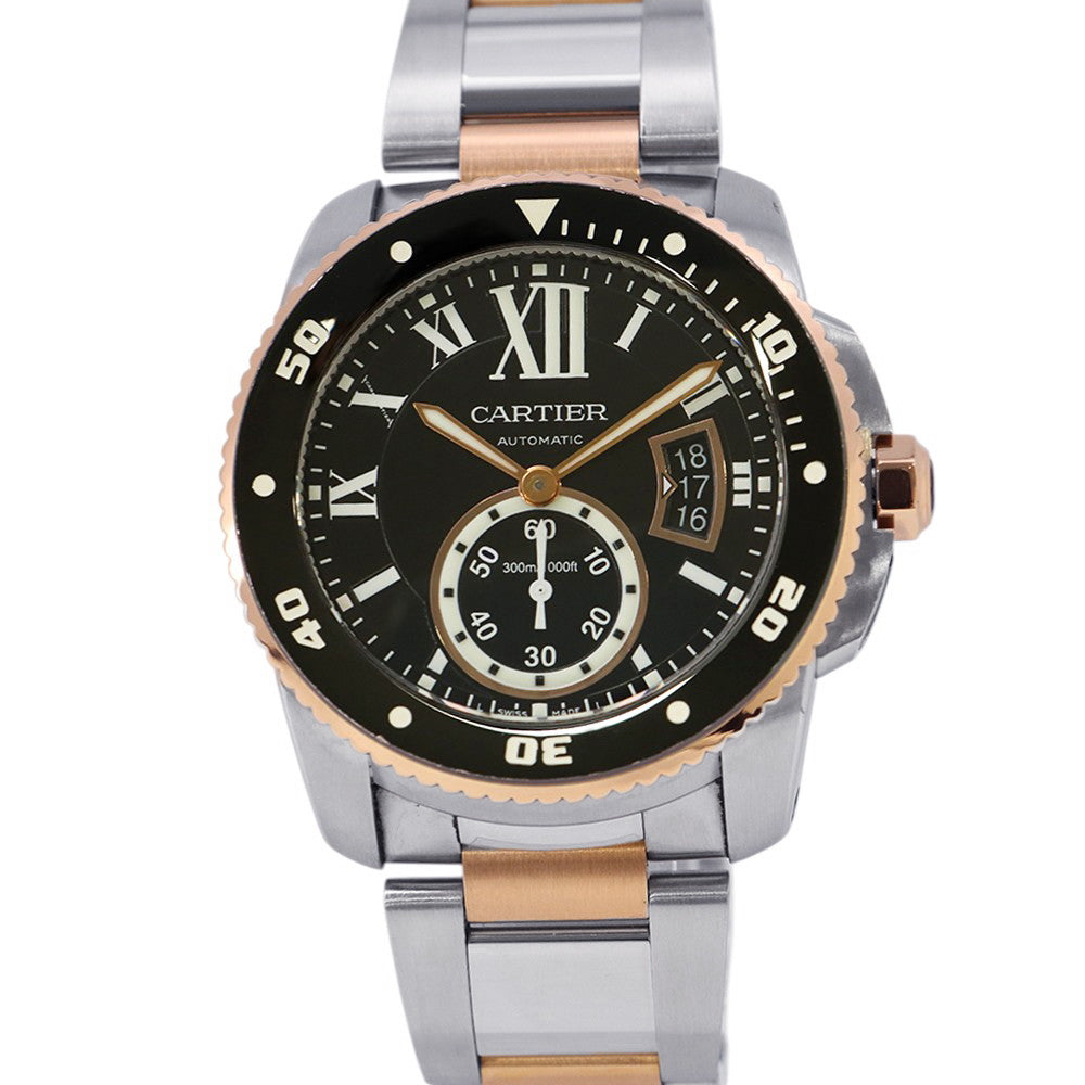 CARTIER Caliber de Cartier Diver W42mm Stainless Steel Black DialW7100054