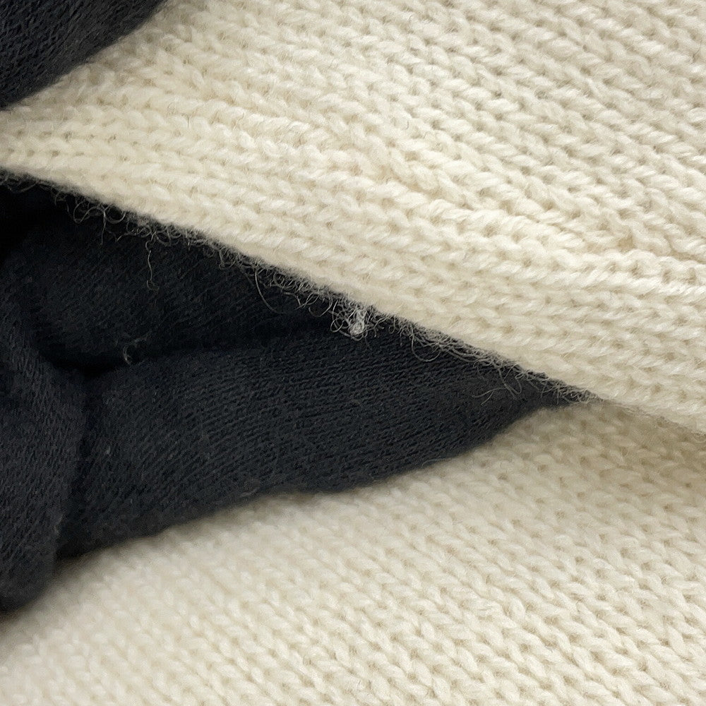 Dior Butterfly Around The World Knit Size 34 Ivory/Multicolor414S57AM078 Cashmere100%