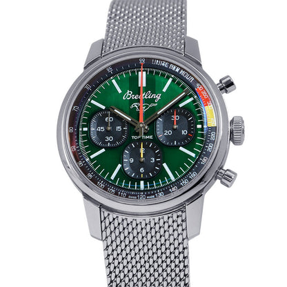 BREITLING Top Time B01 Ford Mustang W41mm Stainless Steel Green DialAB01762A1L1A1