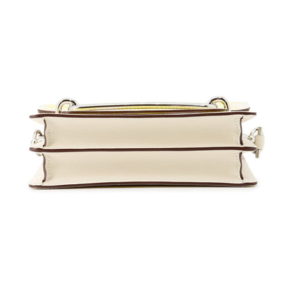 HERMES Roulis Circuit 24 Fauve Hatchet/Lime/Jaune Bourgeon Swift Leather Size Mini