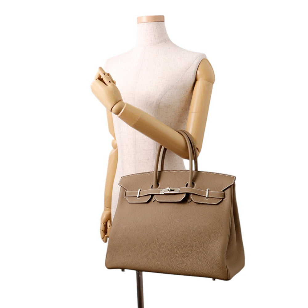 HERMES Birkin Etoupe Togo Leather Size 35
