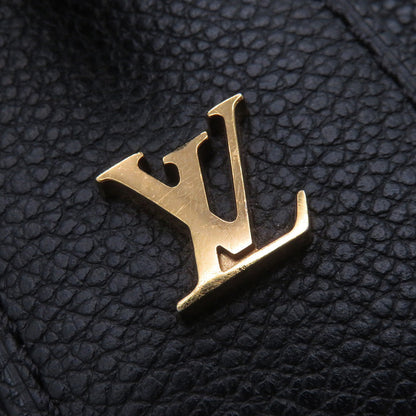 LOUIS VUITTON Boite Chapeau Souple NoirM45649 Monogram Empreinte Leather Size MM