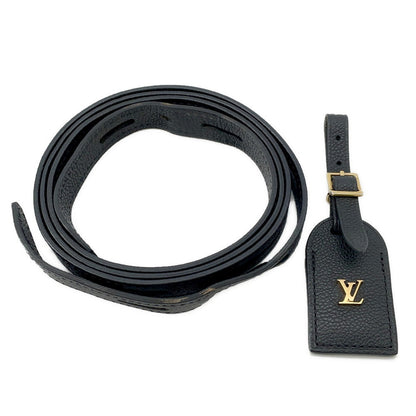 LOUIS VUITTON Boite Chapeau Souple NoirM45649 Monogram Empreinte Leather Size MM