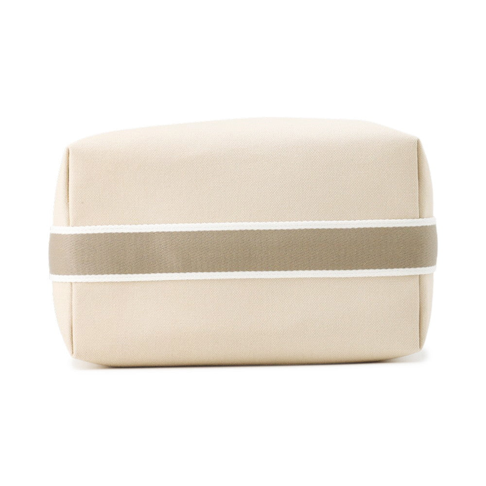HERMES Brid a Black Beige Canvas Size GM