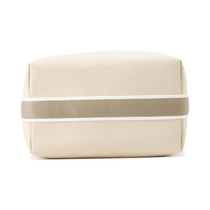 HERMES Brid a Black Beige Canvas Size GM