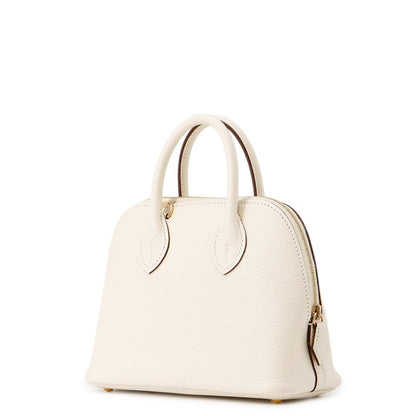 HERMES Bolide 1923 Nata Chevre Myzore Goatskin Size Mini