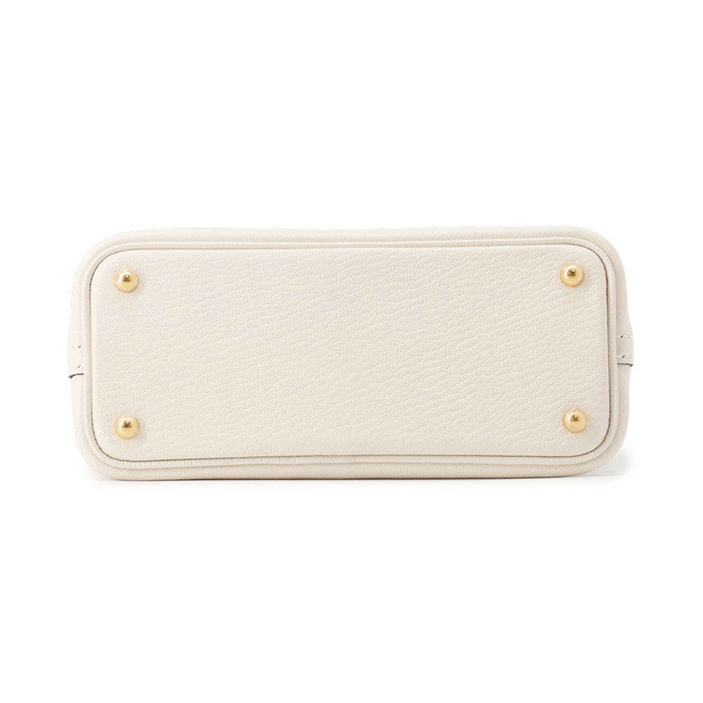 HERMES Bolide 1923 Nata Chevre Myzore Goatskin Size Mini