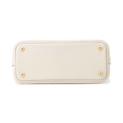 HERMES Bolide 1923 Nata Chevre Myzore Goatskin Size Mini