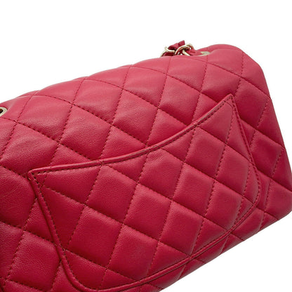 CHANEL Mini Matelasse ChainShoulder Bag PinkA69900 Lambskin Size 20
