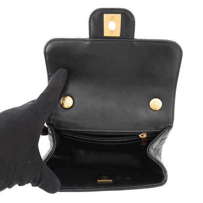 CHANEL Matelasse ChainShoulder Bag BlackAS3950 Lambskin