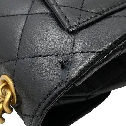 CHANEL Matelasse ChainShoulder Bag BlackAS3950 Lambskin