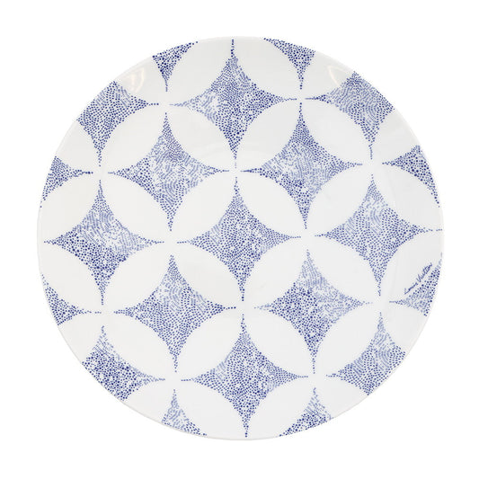 LOUIS VUITTON Constellation Set of 2 Dessert Plates White/BlueR95937 Porcelain