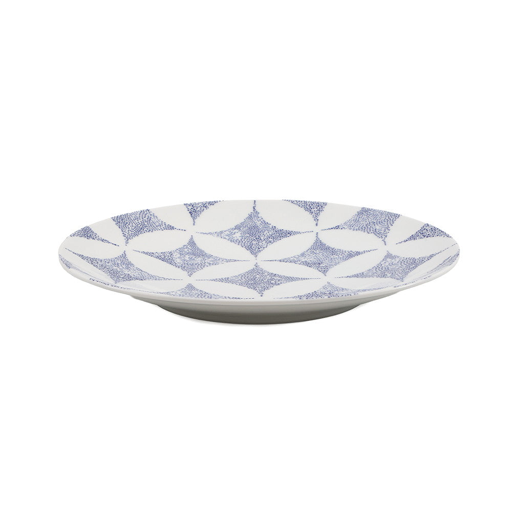 LOUIS VUITTON Constellation Set of 2 Dessert Plates White/BlueR95937 Porcelain