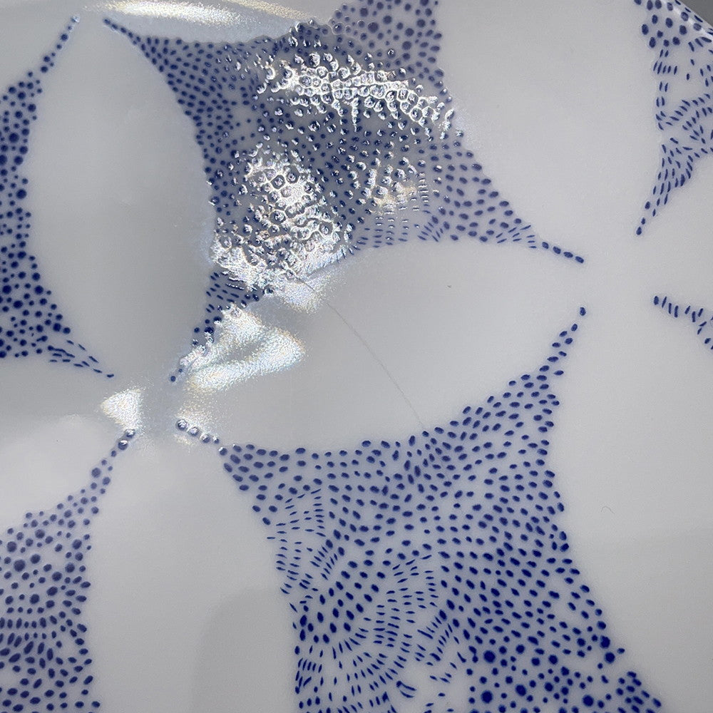 LOUIS VUITTON Constellation Set of 2 Dessert Plates White/BlueR95937 Porcelain