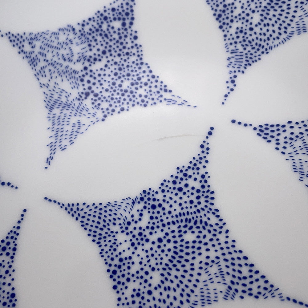 LOUIS VUITTON Constellation Set of 2 Dessert Plates White/BlueR95937 Porcelain
