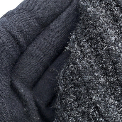 HERMES long sleeve knit Size 36 Gri Volcanic5H2627DA Wool 98% Polyurethane2%