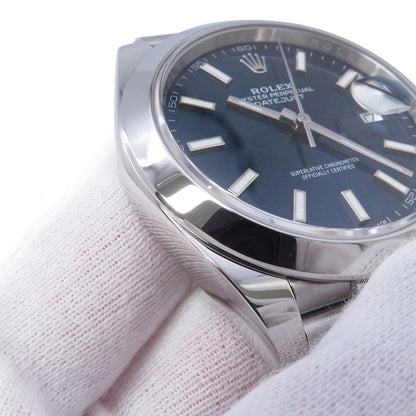 ROLEX Datejust 41 W41mm Stainless Steel Bright Blue Dial126300