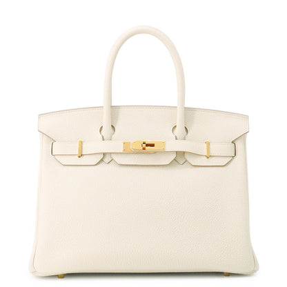 HERMES Birkin Craie Togo Leather Size 30