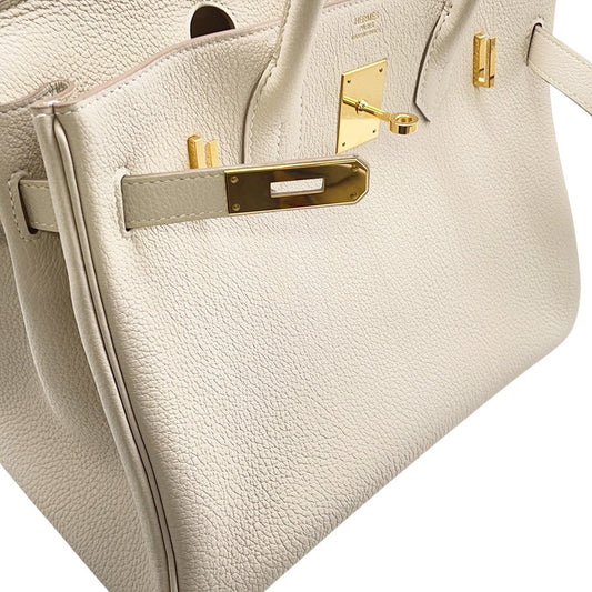 HERMES Birkin Craie Togo Leather Size 30