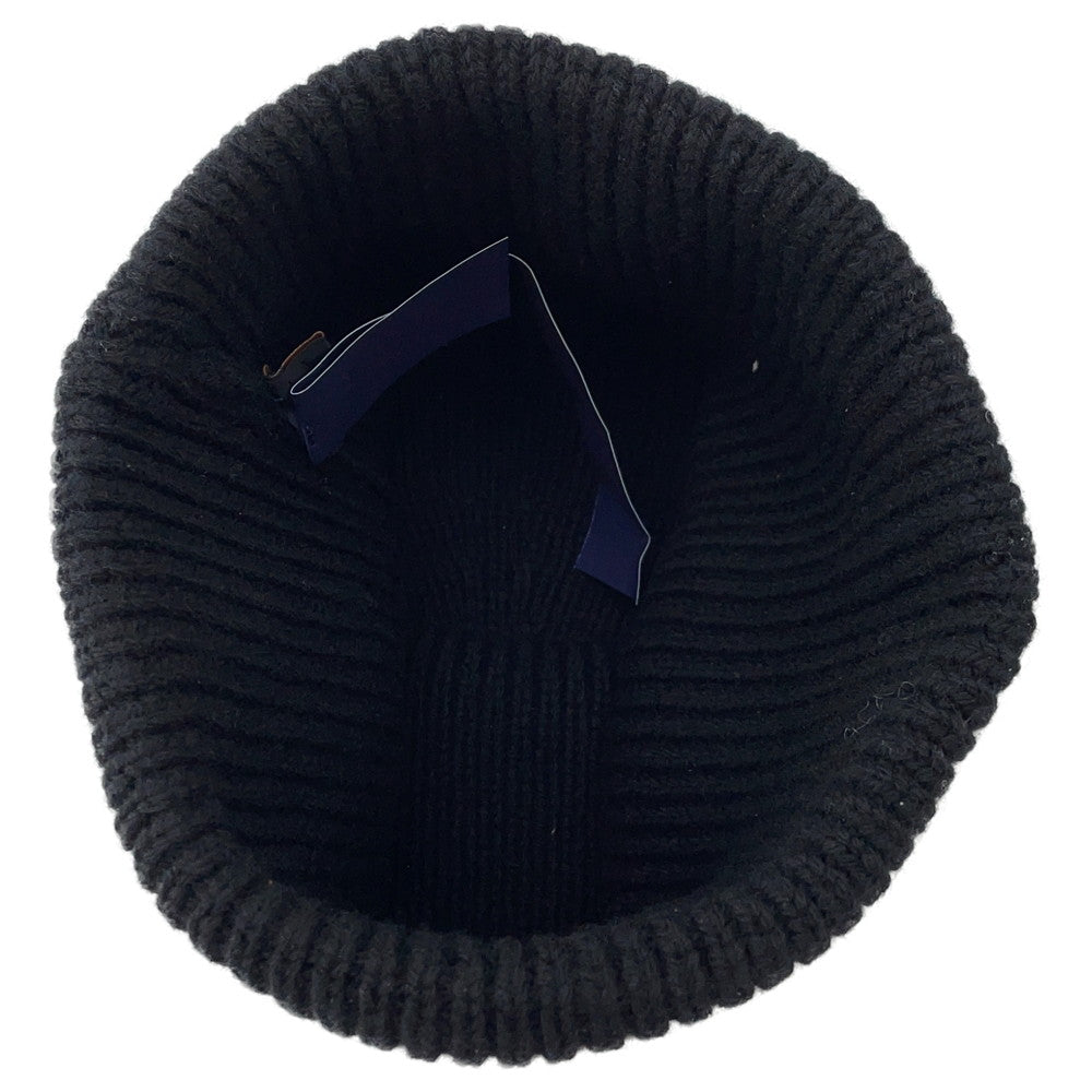 LOUIS VUITTON Beanie LVHeadline Size S NoirM77872 Wool 100%