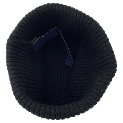 LOUIS VUITTON Beanie LVHeadline Size S NoirM77872 Wool 100%