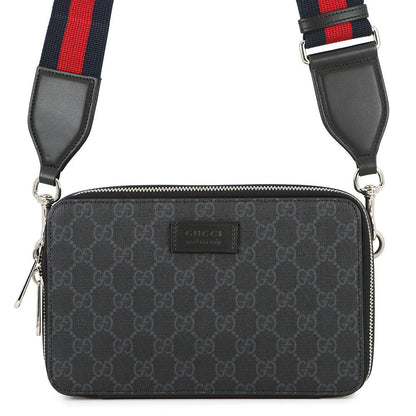 GUCCI GG Black Shoulder Bag Black774161 GG Supreme Size Small