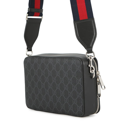GUCCI GG Black Shoulder Bag Black774161 GG Supreme Size Small