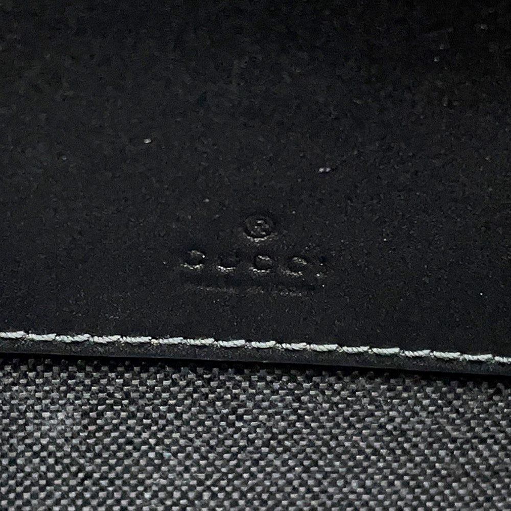 GUCCI GG Black Shoulder Bag Black774161 GG Supreme Size Small