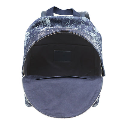 GUCCI GGDenim Backpack Dark Blue849008 GGDenim Size Large