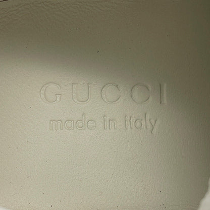 GUCCI GUCCI 2.0 Men's Sneakers New Griotte‎814040	 Mesh Leather Size 7 1/2