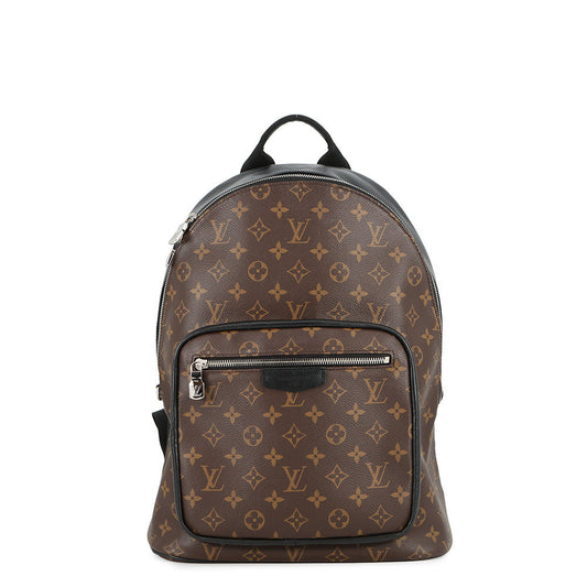 LOUIS VUITTON Josh NV Brown/NoirM45349 Monogram Macassar Canvas