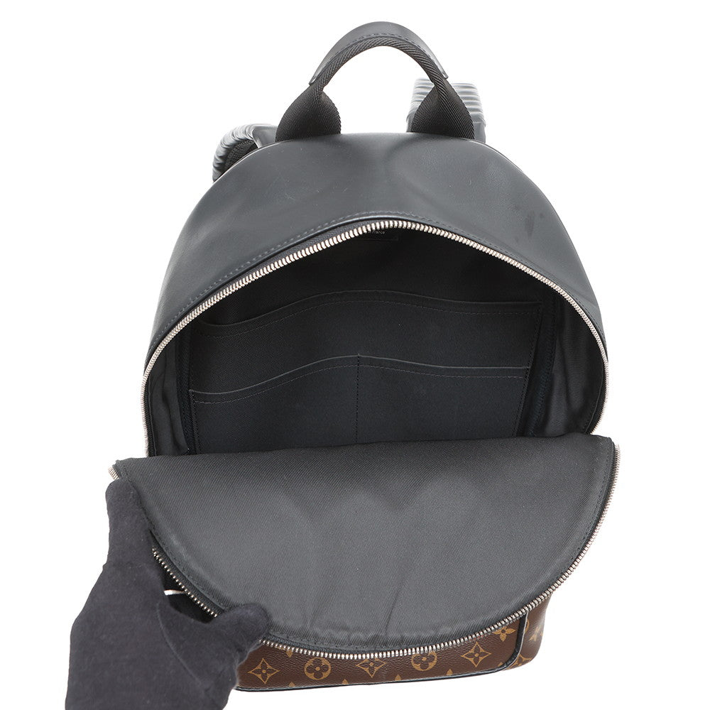 LOUIS VUITTON Josh NV Brown/NoirM45349 Monogram Macassar Canvas