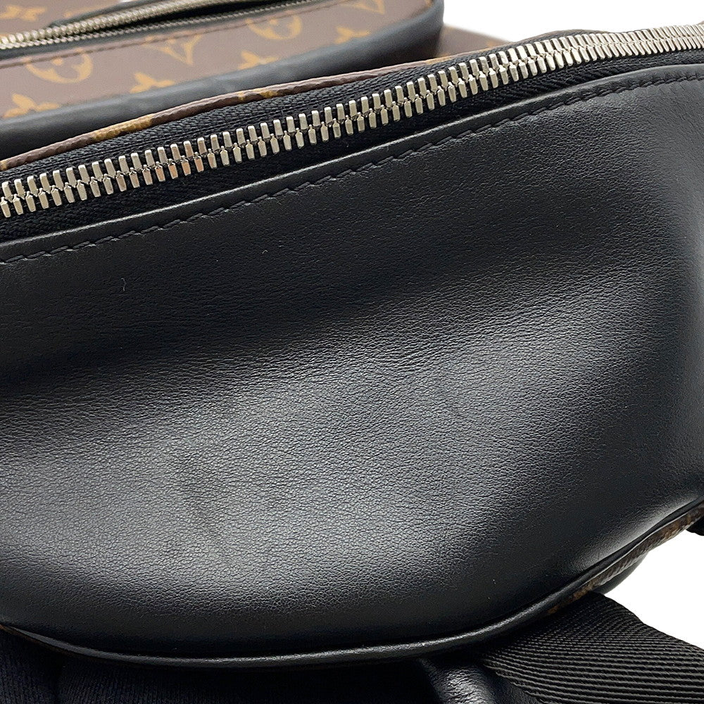 LOUIS VUITTON Josh NV Brown/NoirM45349 Monogram Macassar Canvas