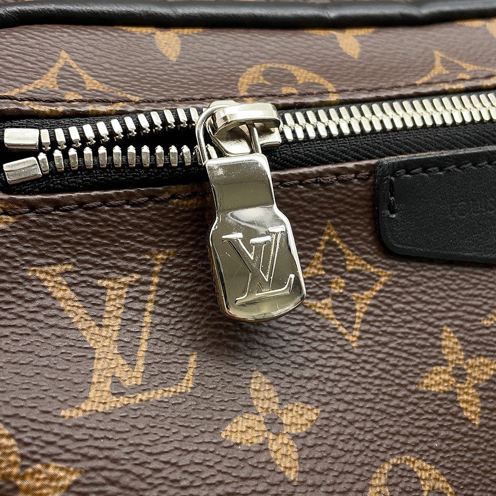 LOUIS VUITTON Josh NV Brown/NoirM45349 Monogram Macassar Canvas